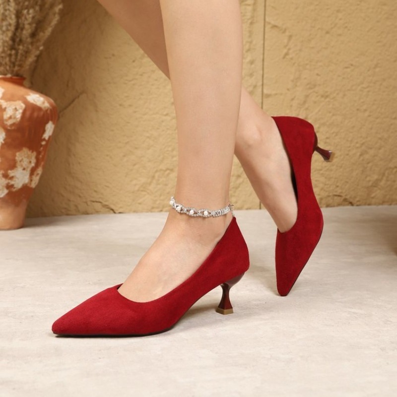 Sandals - Heeled Shoes Fashion Pointed Toe Ladies