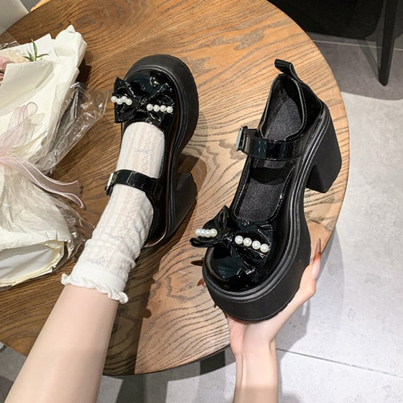 2026 Lolita Shoes Black Super  - Heels review and price