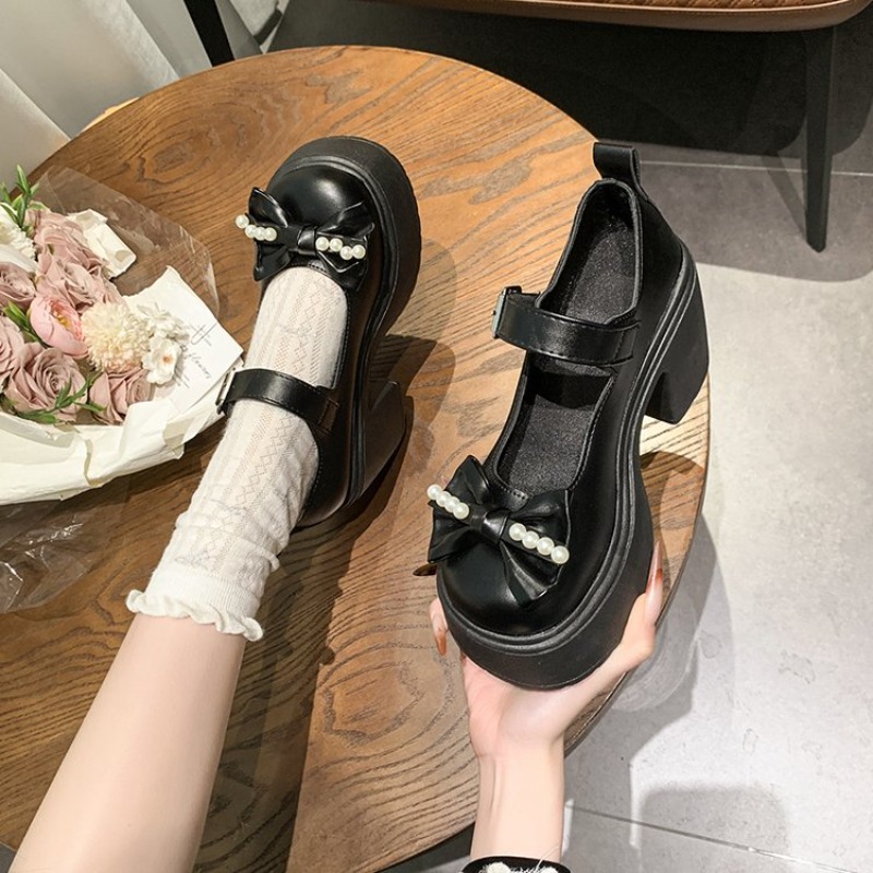 2026 Lolita Shoes Black Super  - Heels review and price