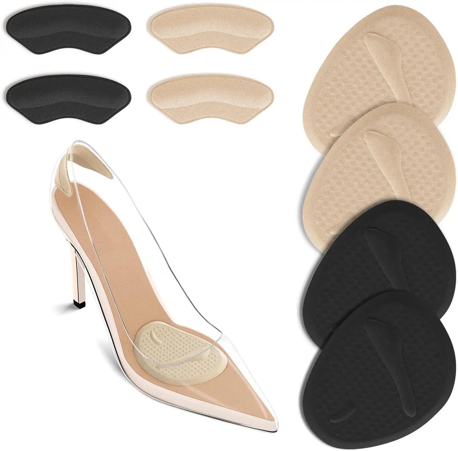 2 Sets Heel Pads, Ball of Foot - Heels review and price